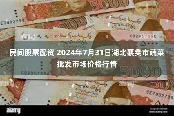 民间股票配资 2024年7月31日湖北襄樊市蔬菜批发市场价格行情