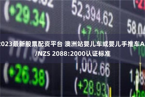 2023最新股票配资平台 澳洲站婴儿车或婴儿手推车AS/NZS 2088:2000认证标准